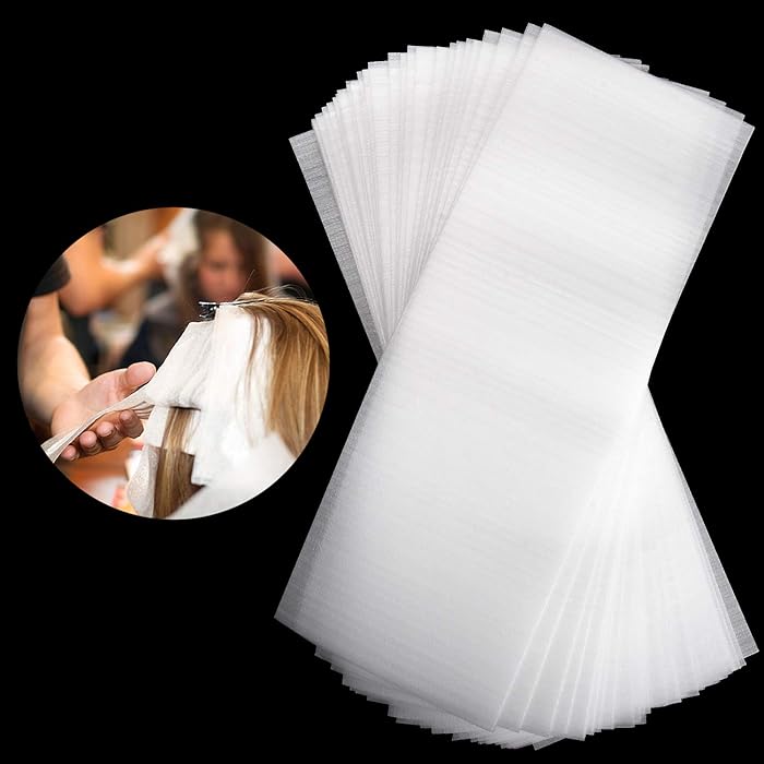 50pcs Reusable Hair Coloring Isolation Sheets | 40*13cm