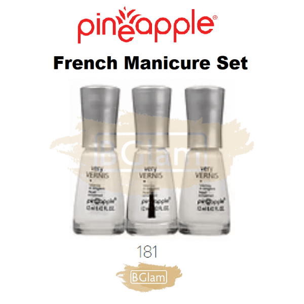 Pineapple Nail Polish - French Manicure Set