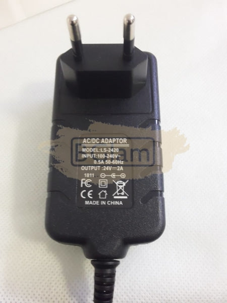 Replacement Adapter for UV LED Lamp LS-2420 24V 2A