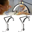 Half Moon LED Light with C-Clamp Desk Mount HD-M3X | 20W | Black