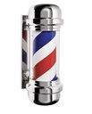 Classic Barber Light Pole | Rotating with light | 40cm